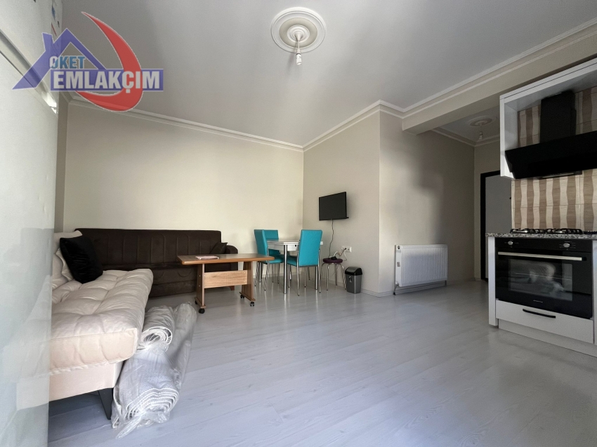 KONUMUYLA AVANTAJ SAĞLAYAN 1+1 EŞYALI KİRALIK DAİR