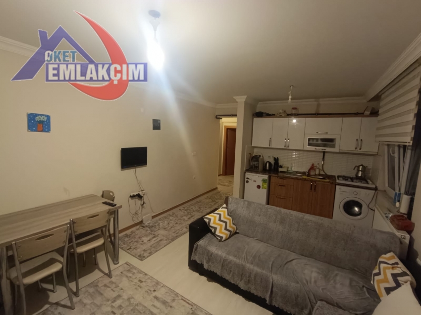 FAKÜLTE MEVKİNDE EŞYALI 1+1 ARAKAT KİRALIK DAİRE