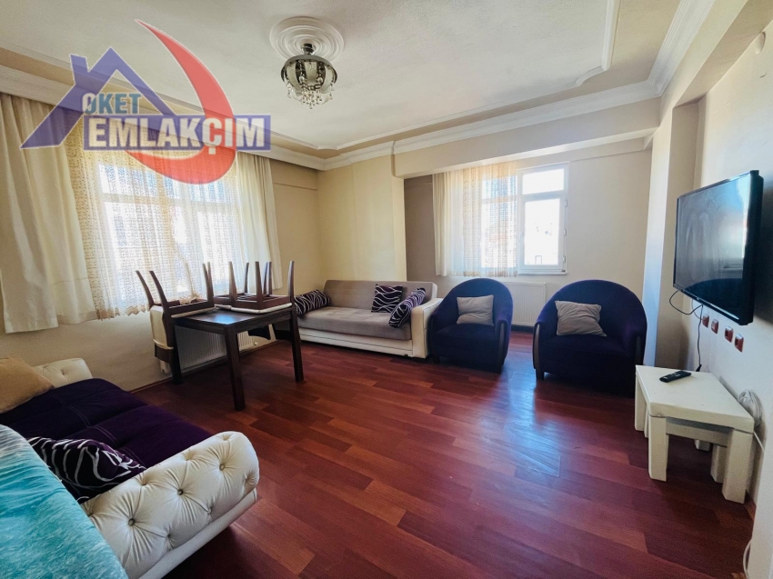 ADLİYE BÖLGESİNDE EŞYALI KİRALIK 2+1 DAİRE