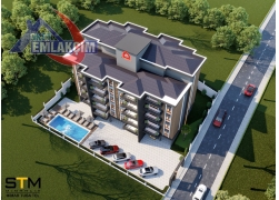 ADLİYE MEVKİNDE LÜKS KONSEPTE 1+1 PROJEDEN DAİRE S